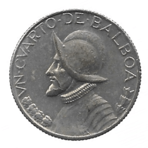 PANAMÁ 1/4 DE BALBOA 1973 KM 11.2 A