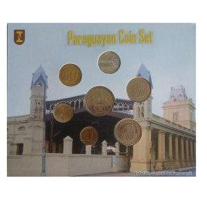 MOEDAS DO PARAGUAI NO BLISTER FC