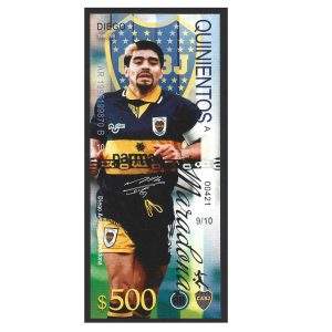 CÉDULA DE FANTASIA MARADONA 500 FE