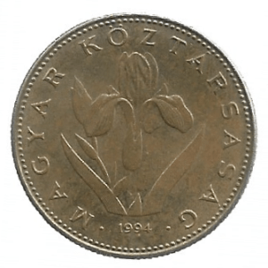 MOEDA DA HUNGRIA 20 FORINT 1994 KM 696