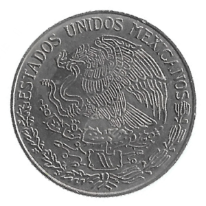 MOEDA DO MÉXICO 1 PESO 1979 KM 460