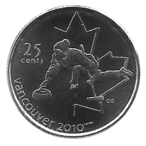 MOEDA DO CANADÁ 25 CENTS 2007 KM 682