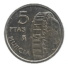 MOEDA DA ESPANHA 5 PESETAS 1999 KM 1008
