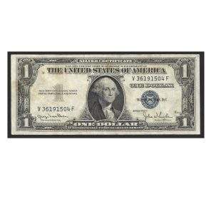 CÉDULA DOS EUA 1 DÓLAR 1935 MBC