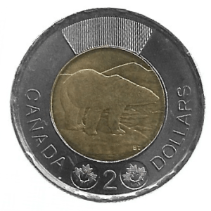 MOEDA DO CANADÁ 2 DÓLARES 2021 KM 1257