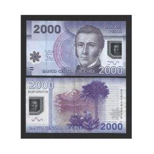 C´DULA DO CHILE 2000 PESOS POLÍMERO MBC