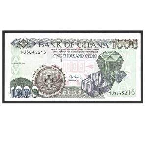 CÉDULA DE GHANA 1000 CEDIS 2003 P 32 FE