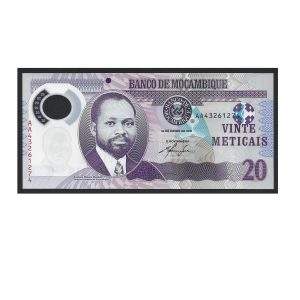 CÉDULA DE MOÇAMBIQUE 20 METICAIS 2011 FE