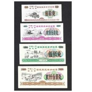 CÉDULAS DA CHINA 1996 FE
