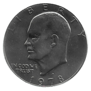 MOEDA DOS EUA 1 DÓLAR 1978 D KM A 203