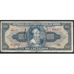 CÉDULA DE 1000 CRUZEIROS C 048 MBC