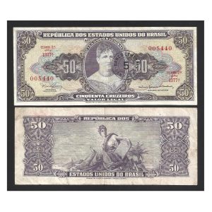 CÉDULA DO BRASIL 59 CENTAVOS C 116 MBC