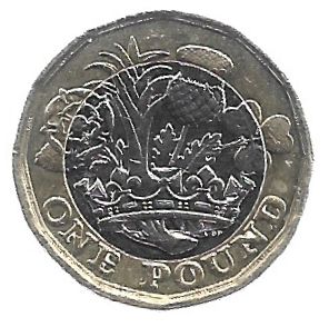 MOEDA DO REINO UNIDO 1 POUND 2106