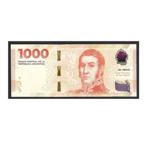 CÉDULA DA ARGENTINA 1000 PESOS 2023 FE