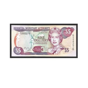 CÉDULA DAS BERMUDAS 5 DÓLARES 2000 P 51 FE