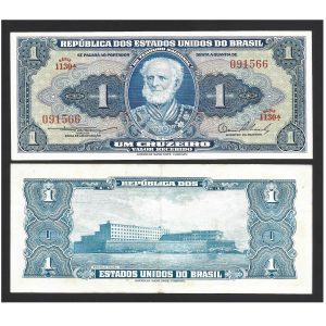 CÉDULA DE 1 CRUZEIRO C 010 SOB/FE