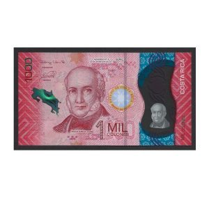 CÉDULA DA COSTA RICA 1000 COLONES 2021 FE