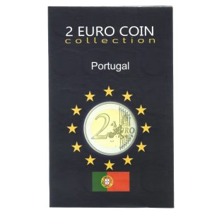ÁLBUM PARA MOEDAS DE 2 EUROS DE PORTUGAL