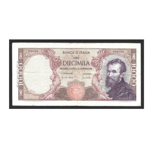 CÉDULA DA ITÁLIA 10000 LIRAS MBC
