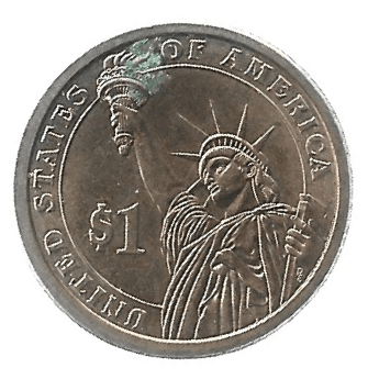 MOEDA DOS EUA 1 DÓLAR 2007 P KM 404 - Imagem 2