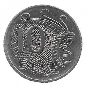 MOEDA DA AUSTRÁLIA 10 CENTS 2004 KM 402