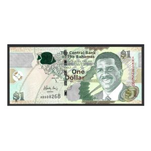 CÉDULA DE BAHAMAS 1 DÓLAR FE