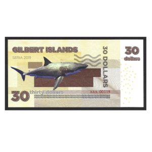 CÉDULA DE FANTASIA GILBERT ISLANDS