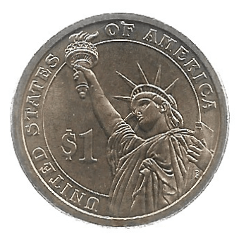 MOEDA DOS EUA 1 DÓLAR 2007 P KM 402 - Imagem 2