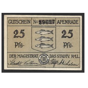 NOTGELD DA ALEMANHA 1920