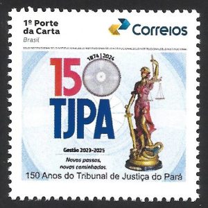 SELO INSTITUCIONAL 150 ANOS TRIBUNAL DE JUSTIÇA DO PARÁ MINT
