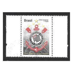 SELO DESPERSONALIZADO DO BRASIL CORINTHIANS CARIMBADO