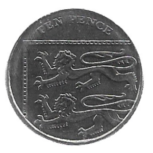 MOEDADO REINO UNIDO 10 PENCE 2013 KM 1110