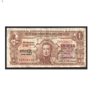 CÉDULA DO URUGUAI 1 PESO MBC