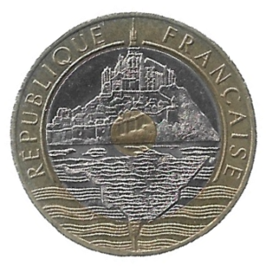 MOEDA DA FRANÇA 20 FRANCOS 1992 KM 1008.2
