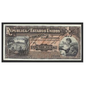 CÉDULA DO BRASIL 1 MIL RÉIS 1918 R 76 SOB/FE