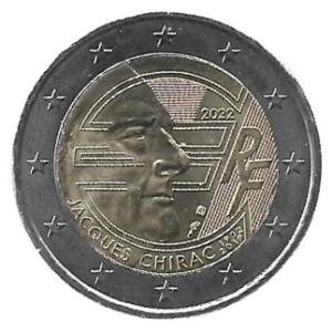 MOEDA DA FRANÇA 2 EUROS 2022