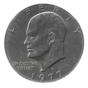 MOEDA DOS EUA 1 DÓLAR 1977 D KM 203