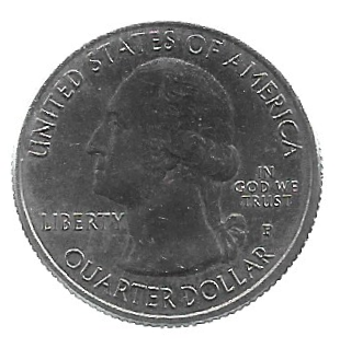 MOEDA DOS EUA 25 CENTS 2018 P KM 670 - Imagem 2