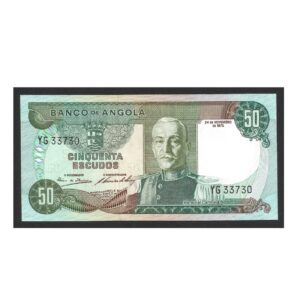 CÉDULA DE ANGOLA 50 ESCUDOS FE