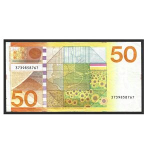 CÉDULA DOS PAÍSES BAIXOS 50 GULDEN MBC
