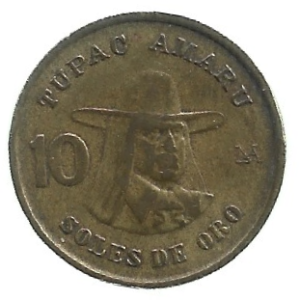 MOEDA DO PERU 10 SOLES 1978 KM 272.1