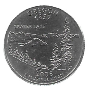 MOEDA DOS EUA 25 C / QUARTER DÓLAR 2005 P KM 372