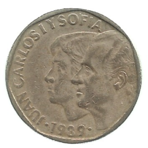 MOEDA DA ESPANHA 500 PESETAS 1989 KM 831