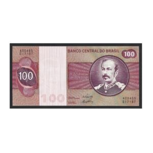 CÉDULA DO BRASIL 100 CRUZEIROS C 145 FE