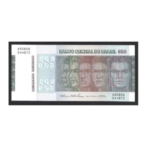 CÉDULA DO BRASIL 500 CRUZEIROS C 149 FE