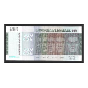 CÉDULA DO BRASIL 500 CRUZEIROS  C 150 FE