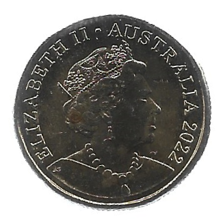MOEDA DA AUSTRÁLIA 1 DÓLAR 2022 - Imagem 2