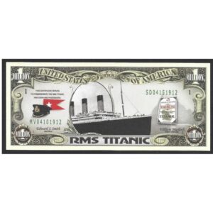 CÉDULA DE FANTASIA TITANIC