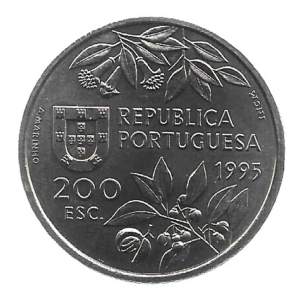 MOEDA DE PORTUGAL 200 ESCUDOS 1995 KM 682