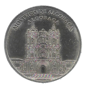 MEDALHA DE PORTUGAL MOSTEIRO DE ALCOBAÇA